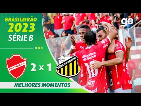 Gols e lances de Vila Nova-GO x Novorizontino