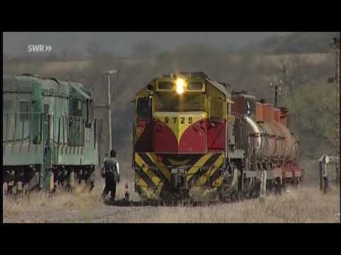 Ramal C14 steel belt through the mountain desert of Argentina