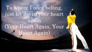 Queen Let Me In Your Heart Again