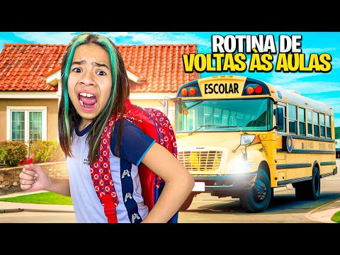 My routine for the first day of school after the holidays! *Back to school*