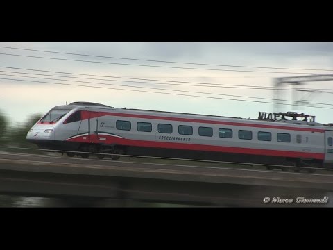 Frecciargento ETR 485 & ETR 610 transito in direttissima a Roma