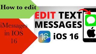How to unsend/edit iMessages on Iphone/ipad Electronics and Gadgets