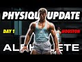 FIRST DAY AT ALPHALAND!! | HONEST PHYSIQUE UPDATE 6 WEEKS OUT