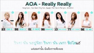 [Thai Sub] AOA - Really Really (진짜)