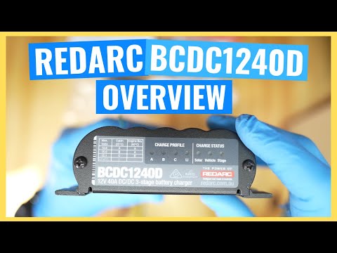 REDARC BCDC1240D | OVERVIEW & UNBOX | DUAL BATTERY DUAL INPUT 40A IN-VEHICLE DC BATTERY CHARGER