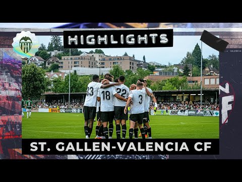 VALENCIA CF BEAT ST. GALLEN FOR BACK TO BACK PRESEASON AWAY WINS (0-2)