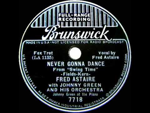 1936 HITS ARCHIVE: Never Gonna Dance - Fred Astaire