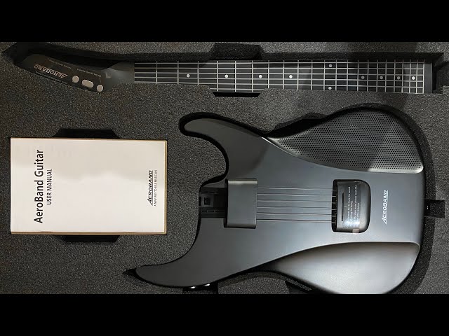AeroBand Guitar - Demo and Full Review - A Smart USB MIDI Guitar 