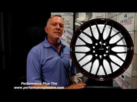 Maxxim Maze Black Rim -- Performance Plus Wheel & Tire Review
