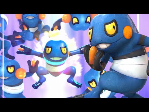 Pokkén Tournament DX - Croagunk Complete Moveset