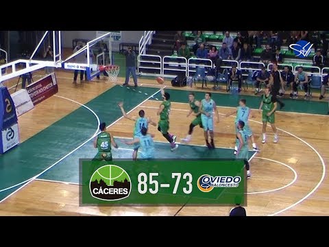 Resumen: Cáceres Patrimonio de la Humanidad - Liberbank Oviedo Baloncesto (LEB Oro 19/20)