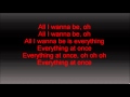 Lenka-Everything at Once (lyrics) yt 