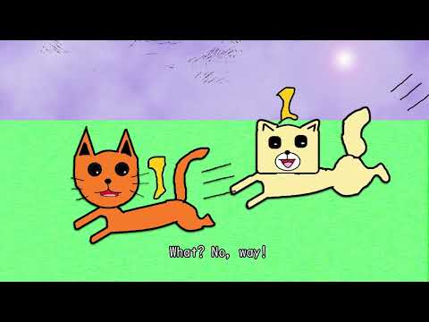 日本文化学科 The Clever  Cat and The  Greedy Dog　いぬとねこ　沖縄の民話・昔話（3-041）