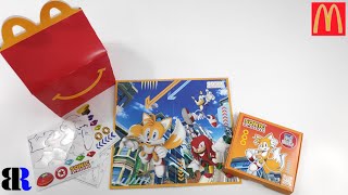 Sonic the Hedgehog | McDonalds Happy Meal Toy Collection 2024 | TAIL MOSAIC POSTER