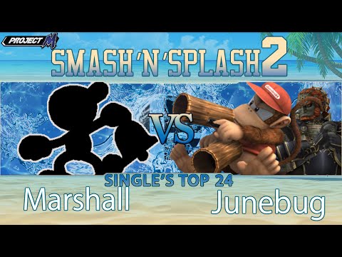 UNV | Marshall (G&W) vs. VGz | Junebug (Diddy, Ganon) - Smash'N'Splash 2 Singles Winner's Top 24