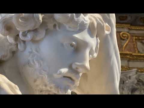 Aeneas, Anchises and Ascanius by Gian Lorenzo Bernini - Borghese In Rome Italy - ECTV