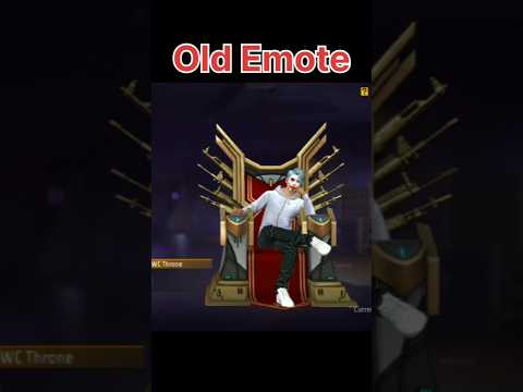 free fire old emote vs new emote #shortvideo #viral #trending #attitude #freefire