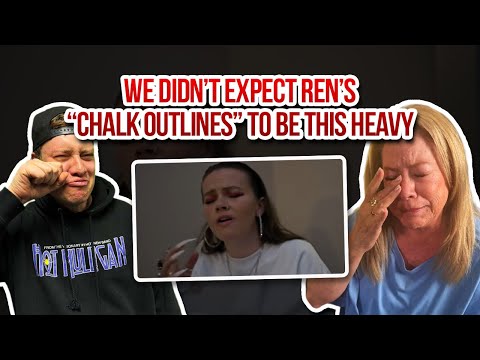 My Mom's FIRST TIME Reaction To Ren x Chinchilla - Chalk Outlines
