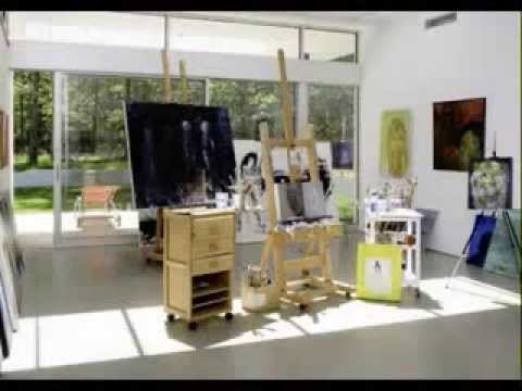 Home art studio ideas Video