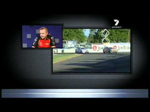 V8 XTRA 2 JULY 2011 - James Courtney & Russ Ingall