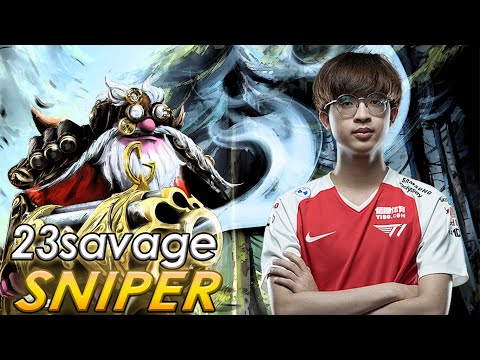 TLN.23SAVAGE SAFELANE SNIPER FULL GAMEPLAY DOTA 2 PRO GAMEPLAY HIGHLIGHTS
