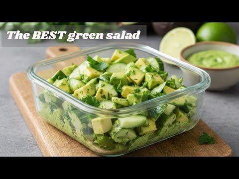“This trick makes your cucumber salad 10x better! The BEST green salad you have ever eaten!”