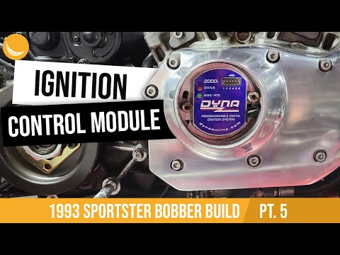 93 Sportster Bobber Build - PT5 - Programable Ignition Control Module - Dyna 2000i