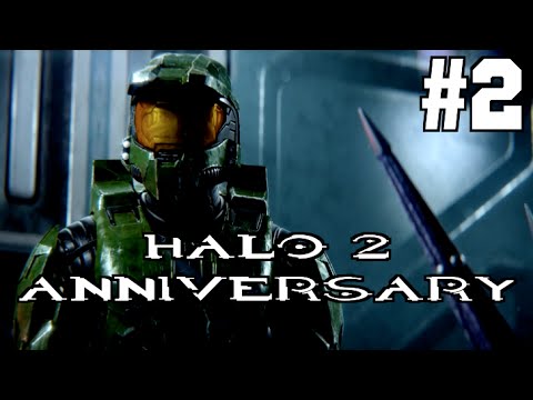 Halo 2 Anniversary Gameplay Walkthrough Part 2 - Cairo Station! (XBOX ONE)