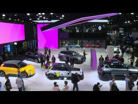 بدون تعليق السيارات الكهربائية في صدر معرض باريس للسيارات …