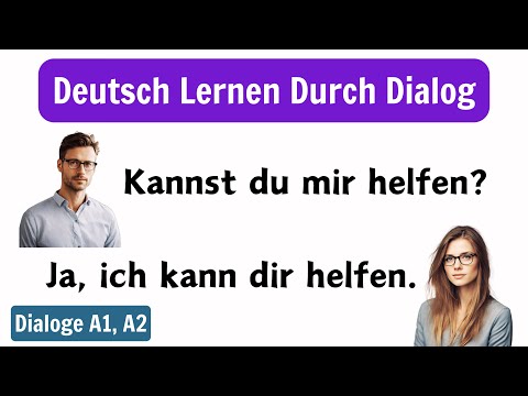 Deutsch Lernen Mit Dialogen A1-A2 | Deutsch Lernen Für Anfänger | Deutsch Lernen Durch Dialog