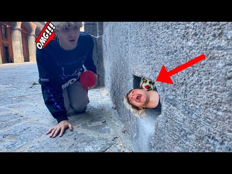 A CLOWN DRAGGED ANTO INTO THE SEWERS! *scary*
