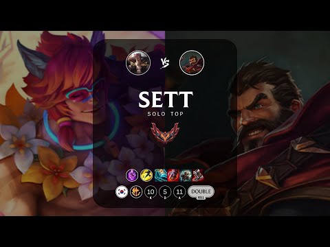 Sett Top vs Graves - KR Grandmaster Patch 13.7