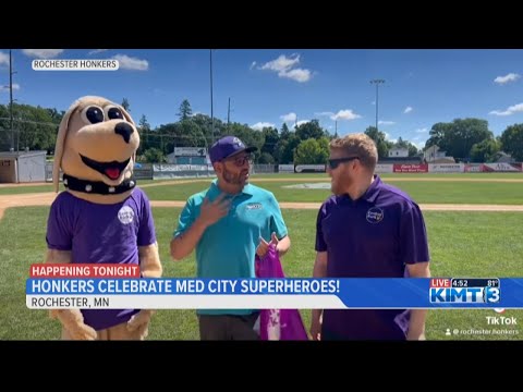 Rochester Honkers celebrate Med City superheroes