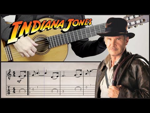 Indiana Jones Theme (Raiders March) for Guitar | Free TAB & sheet music