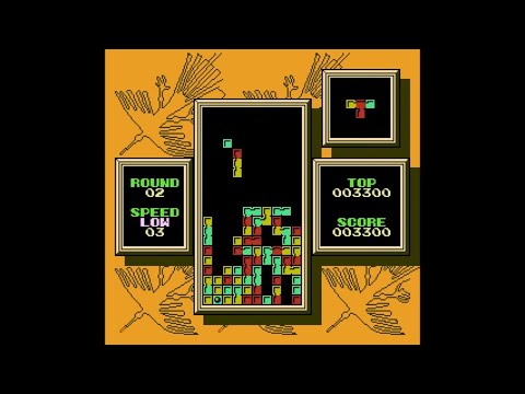 NES Game: Tetris 2 (1993 Nintendo)