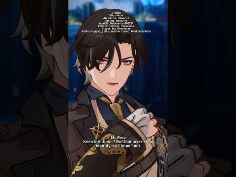 Reca and Boothill interaction animated!  #honkaistarrail #boothill #mrrecahsr