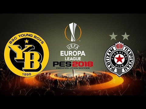 Pro Evolution Soccer 2018 - UEFA EUROPA LEAGUE: BSC YOUNG BOYS v FK PARTIZAN (1 Player Gameplay)