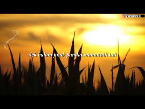Harry Parintang - Balam Pamutuih Tali ( lyric video )