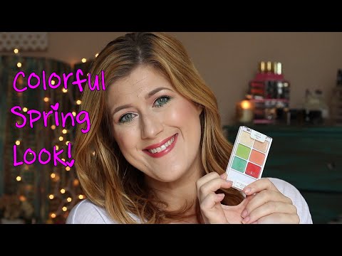 Colorful Easter Look - Wet n Wild California Roll -