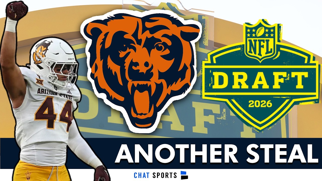 Bears Get ANOTHER STEAL In 2026 NFL Draft!