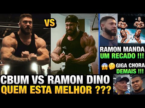 CBUM APARECE GIGANTE mas RAMON TÁ MELHOR ? RAMON MANDA RECADO SOBRE O OLYMPIA + GIGA, BITELO
