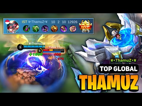 Thamuz Best Build 2023 [ Thamuz Top Global Gameplay ] By ¥•ThamuZ•¥ - Mobile Legends