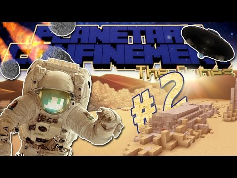 UFO, METEORITI e TEMPESTE DI SABBIA - Minecraft ITA - Planetary Confinement #2 w/Facecam