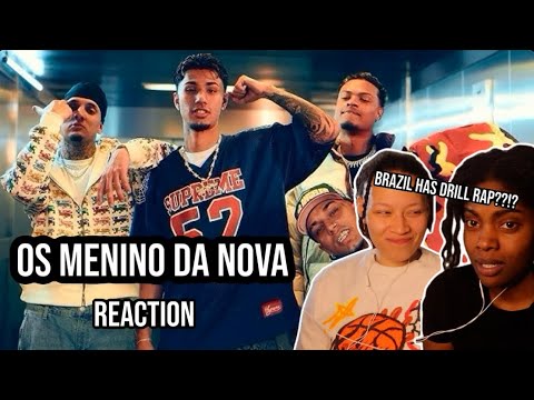 8. Os Menino Da Nova (ft. Niink, Veigh, Ghard, & G.A) [Clipe Oficial] REAÇÃO (REACTION)