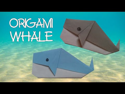 Origami Whale - DIY Paper Whale - Origami Easy