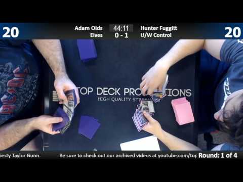 Modern w/ Commentary 5/16/17: Adam Olds (Elves) vs. Hunter Fuggitt (U/W Control)