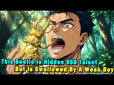 This Dead Beetle Is The Hidden SSS Talent, But Is Swallowed By A Weak Boy #anime #Manga #animerecap