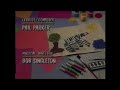The Exercise Circus Credits From 1997 Version From Season 2