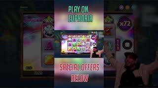 Mega big win on Euphoria slot #megabigwin #euphoria