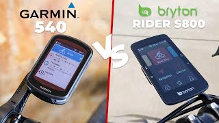 Garmin Edge 540 vs Bryton Rider S800 - Which Bike Computer Should You Buy?